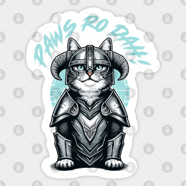 The Elder's Fur | Video Game | Cat | Hero | Gaming Icon | Pop Culture Sticker by Ikibrai